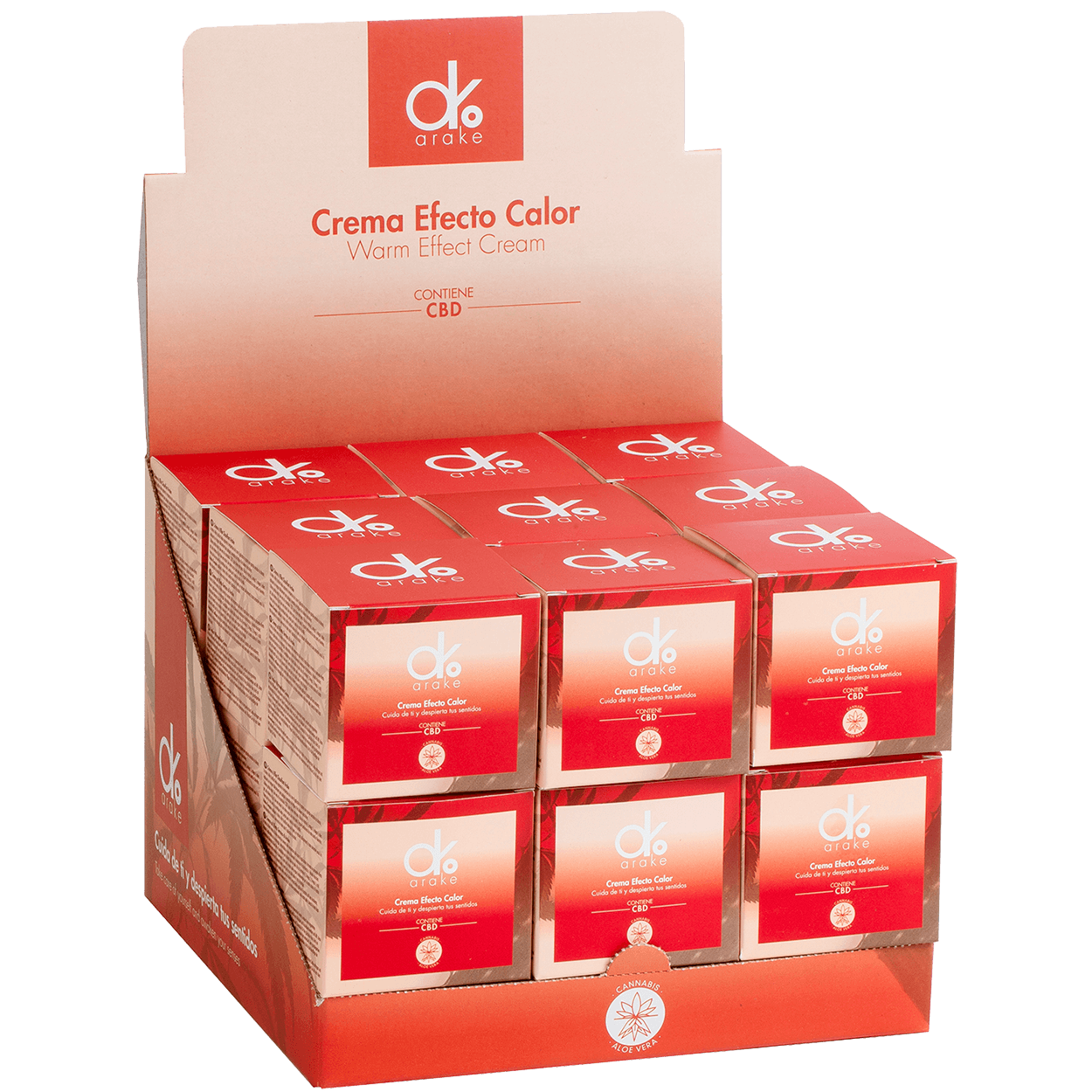 Arake Wärme-Effekt-Creme 100ml (Display 18Stk)