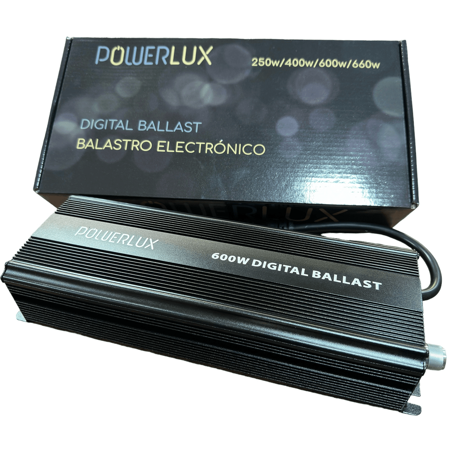Elektronisches Vorschaltgerät PowerLux 600W dimmbar mit Potentiometer