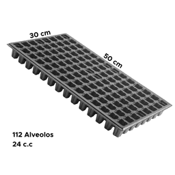 Aussaatschale mit 112 Zellen (24 cm³ pro Zelle) (1)