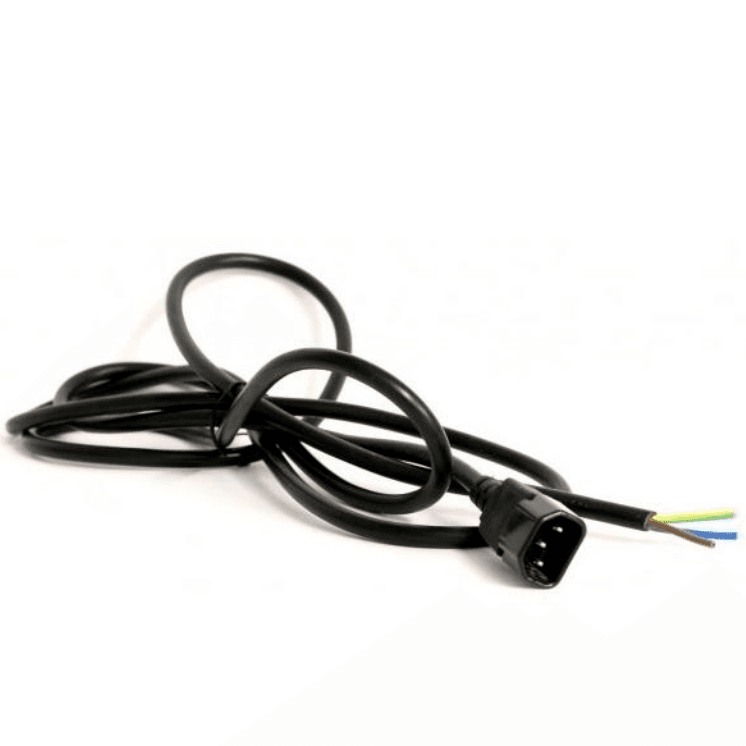 Kabel 3x1,5 mm Stecker IEC Männlich C14