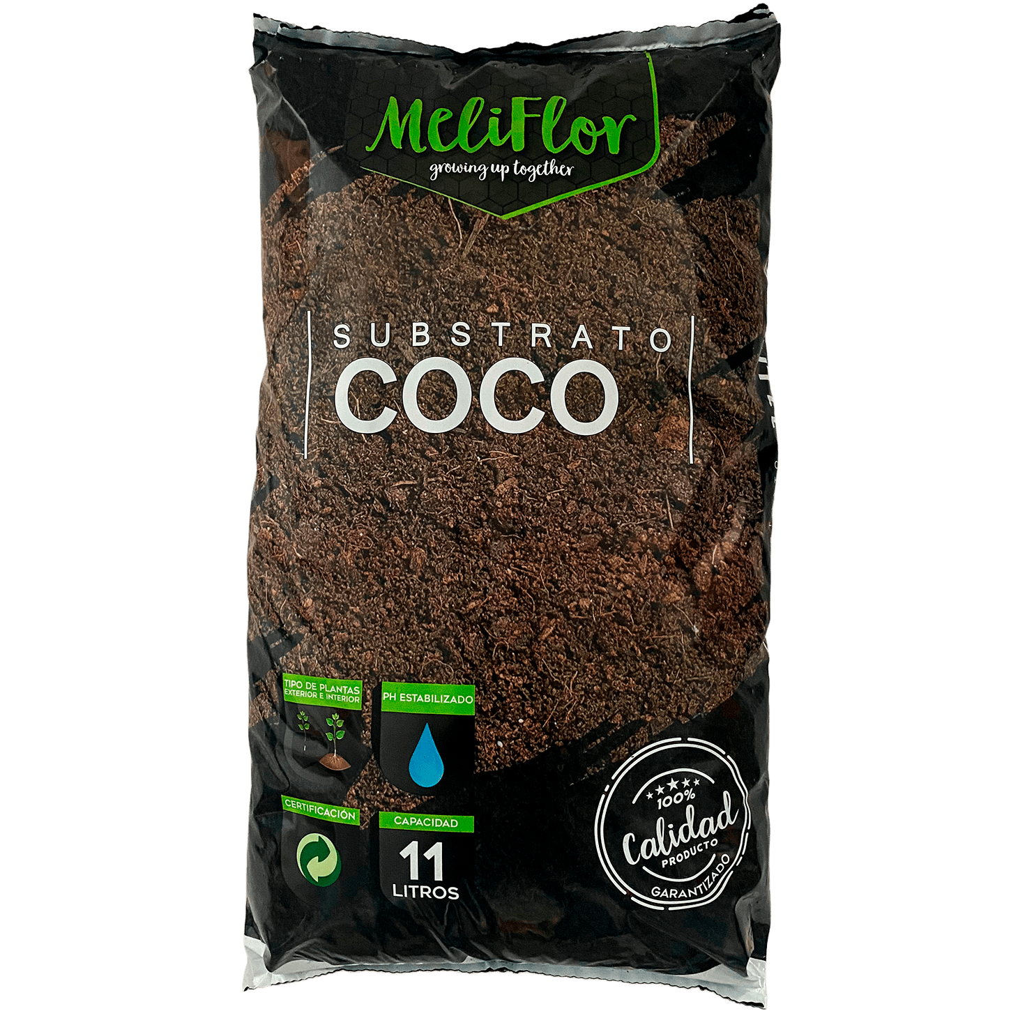 Meliflor Kokos 11L Substrat