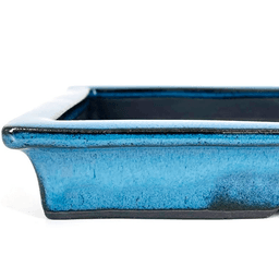 Emaillierte Suiban-Rechteckwanne Blau 34 cm (3)