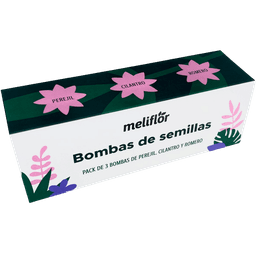 Meliflor Samenbomben (Petersilie, Koriander und Rosmarin) (2)