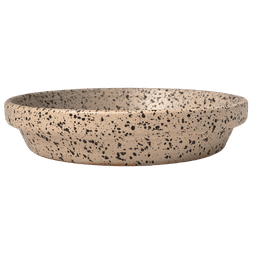 Keramiktopf-Set Meliflor Röhrenform 21x18 cm + Untersetzer 24 cm (3)