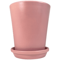 Keramiktopf-Set Meliflor Konus 30x34 cm + Untersetzer 26 cm (1)