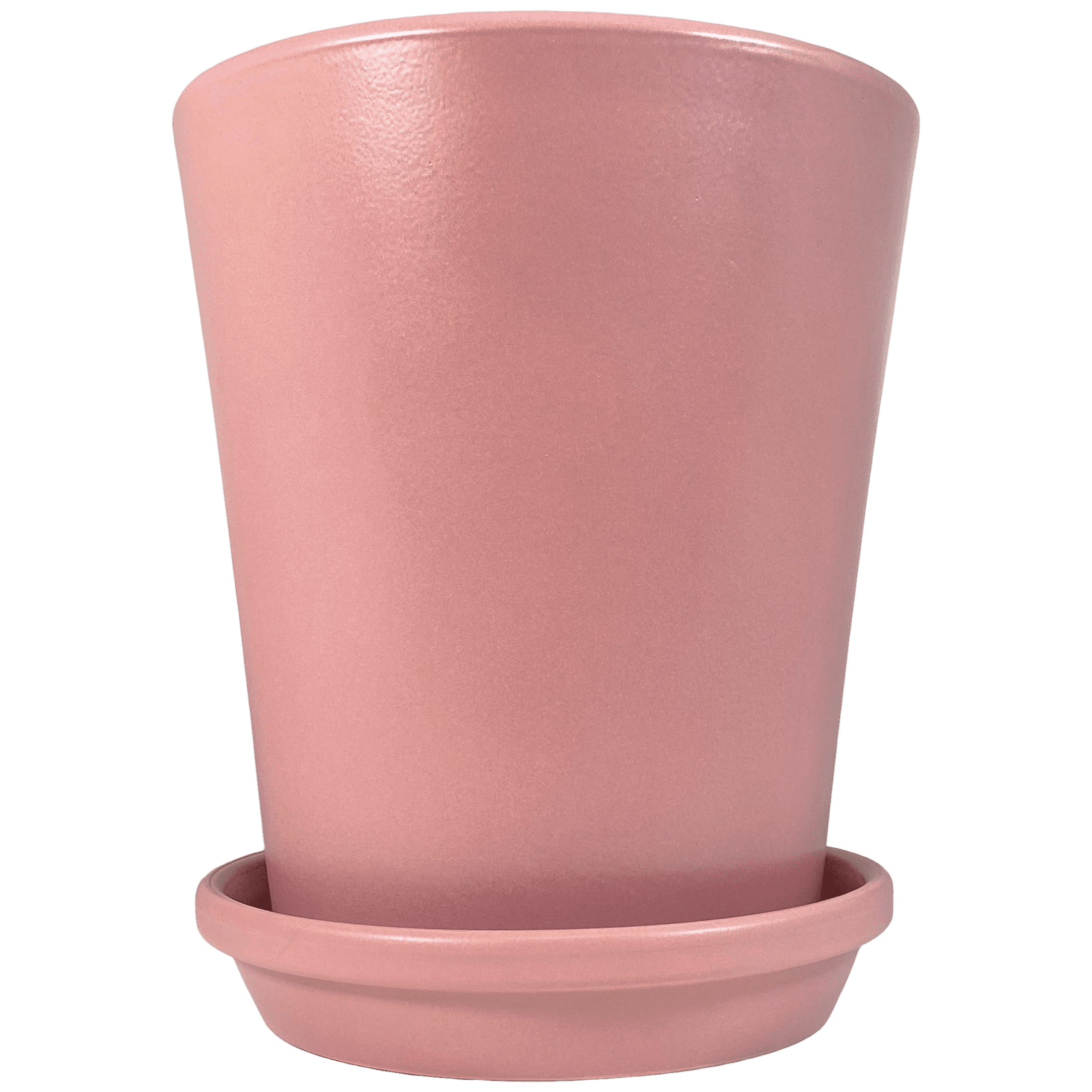 Keramiktopf-Set Meliflor Konus 30x34 cm + Untersetzer 26 cm