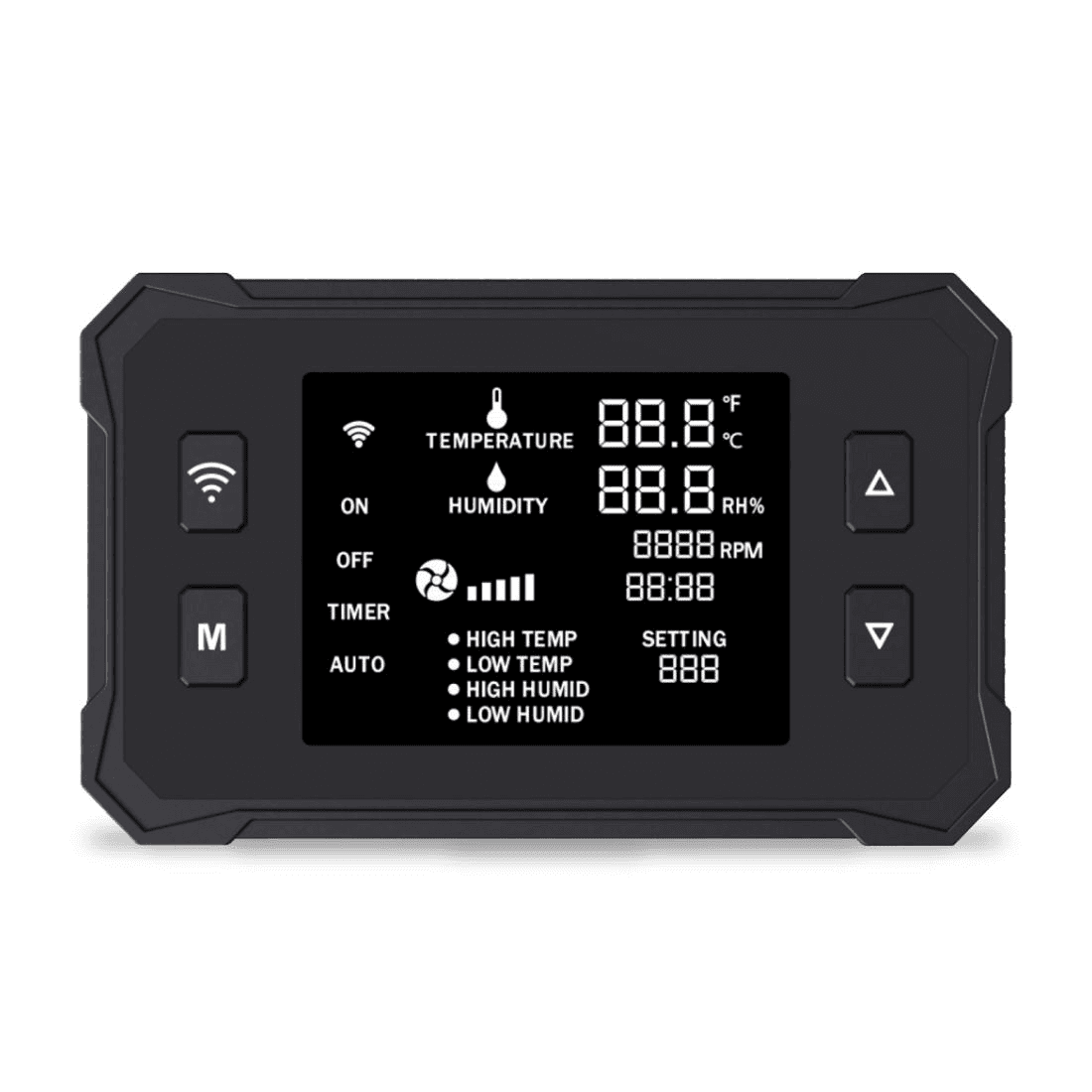 Digitaler WiFi-Controller Clivex für EC Silence Abluftventilator - 0-10V