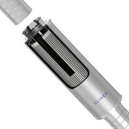 Clivex In-Line Kohlefilter 250 mm (1500–1650 m³/h) (4)