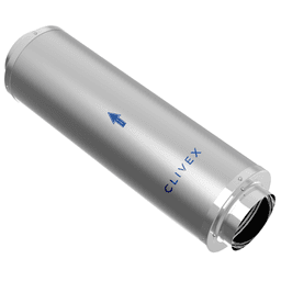 Clivex Kohlefilter In-Line 250 mm (2500–2750 m³/h) (2)