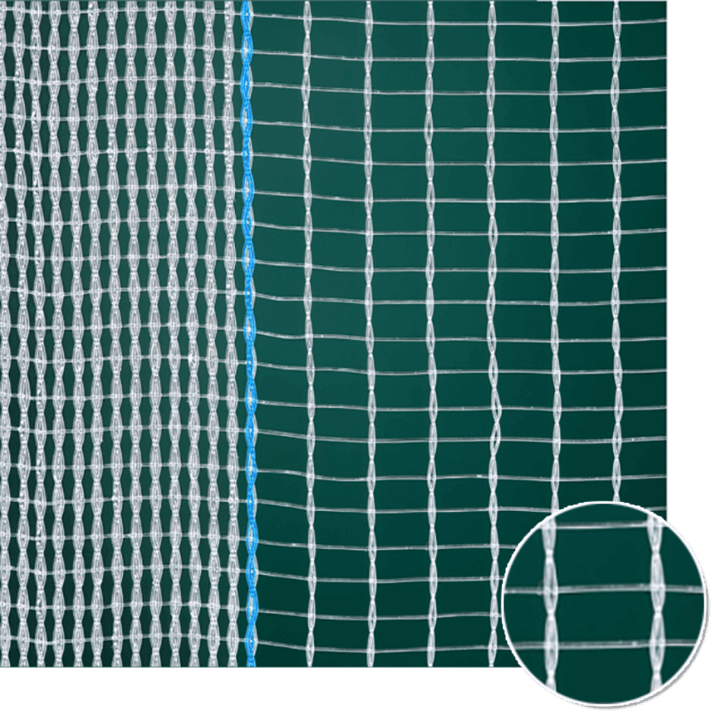 Antihagelnetz 2,5x3 BL Kristall (Rolle 1x100 m)