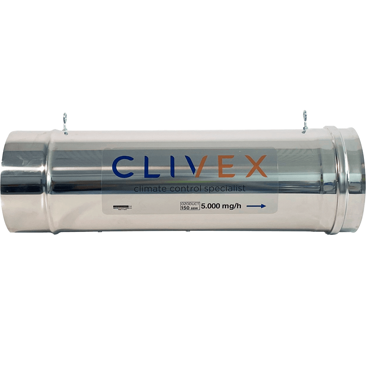 Clivex Ozoduct 150 mm (5000 mg/h) V.2