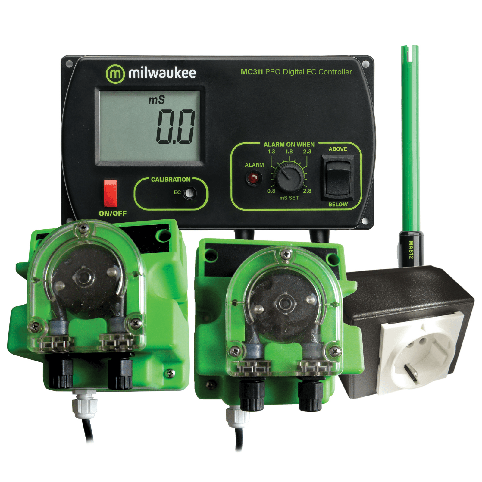 Milwaukee Kit Controller EC + 2 regelbare Dosierpumpen (MC750)