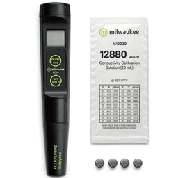 Milwaukee EC/TDS/Temperatur-Wasserfestes Messgerät (EC60) mit Automatischer Kalibrierung (3)