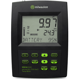 Milwaukee Tischmessgerät (MW180) pH/ORP/EC/TDS/NaCl/Temperatur (1)