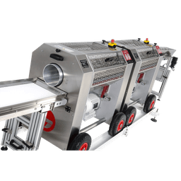 MasterProducts Komplettsystem Tumbler MT 500 (2 Tumbler + Eingangsförderband + Ausgangsförderband) (3)