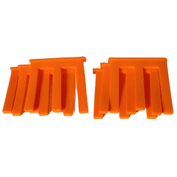 Qnubu 6 Silikonstreifen mit 3 Fingern für manuelle Trimmer 40 cm (2)