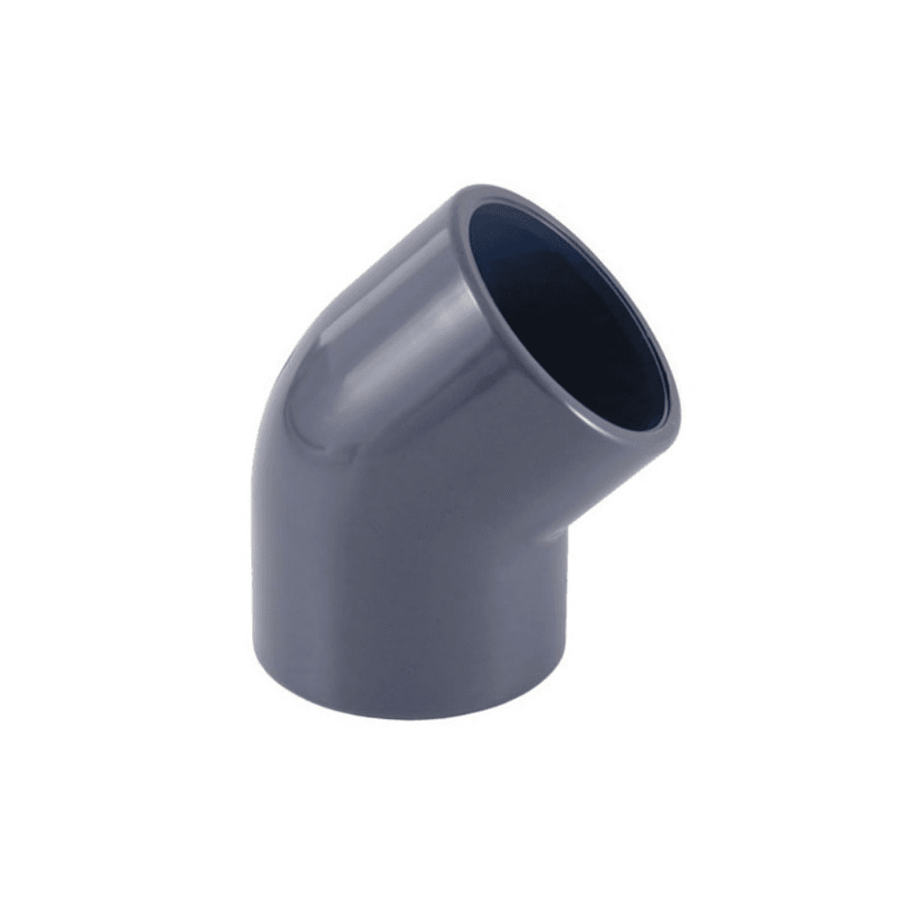 PVC-Bogen 45º 1" zum Verkleben