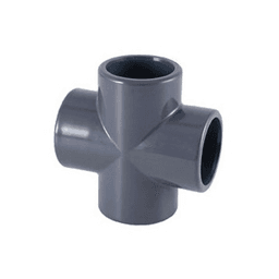 PVC-Kreuzstück 1" zum Verkleben (2)