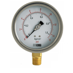 Glycerin-Manometer 0-6 kg/cm² (1)