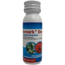 Sipcam Jardin Domark Evo 15ml (Fungizid gegen Echten Mehltau) Tetraconazol 12,5 % (p/v) (1)