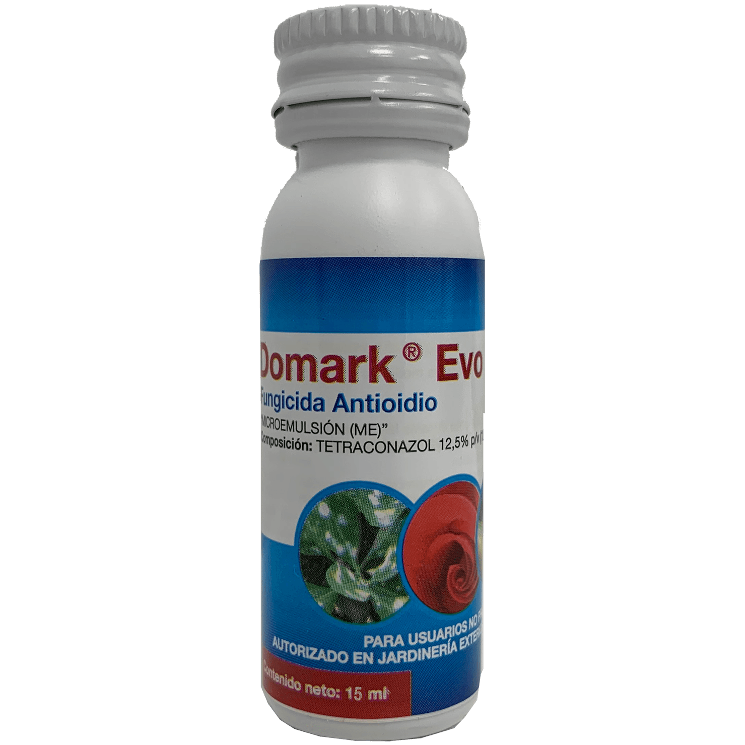 Sipcam Jardin Domark Evo 15ml (Fungizid gegen Echten Mehltau) Tetraconazol 12,5 % (p/v)