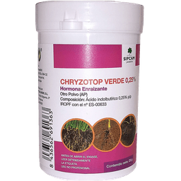 Sipcam Jardín Chryzotop Verde 25gr (Wurzelstimulator) Indolbuttersäure 0,25% AP (1)