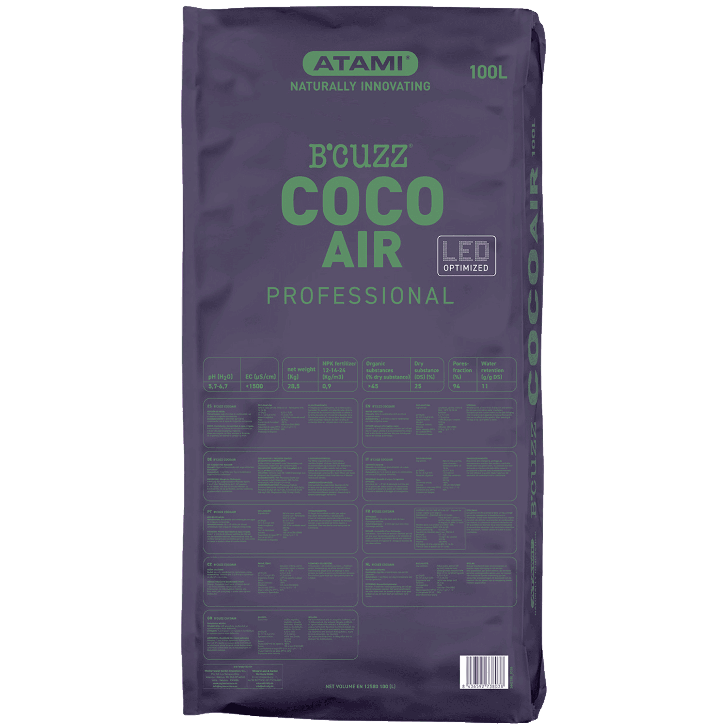 Atami B'cuzz Coco Air Professional 100L
