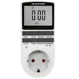 Digitaler Zeitschaltuhr 16A Ignator L+N (1)
