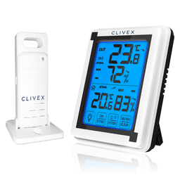 Clivex Climate Meter W Funk-Thermohygrometer (1)