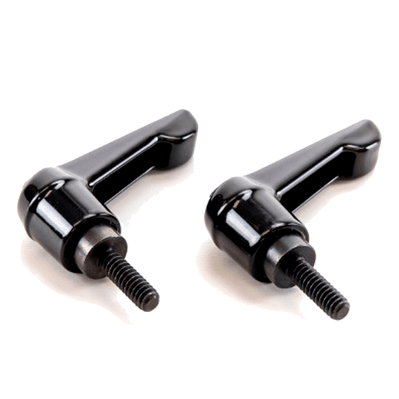 Schwarze Kurbel 10-24X5/8X1-5/8 für Twister T4 Schälmaschine (2 Stück/Packung)
