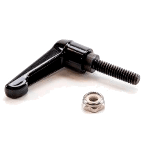 Schwarzer Drehgriff mit Mutter 1/4-20X1X1-5/8 für Twister T4 Schälmaschine