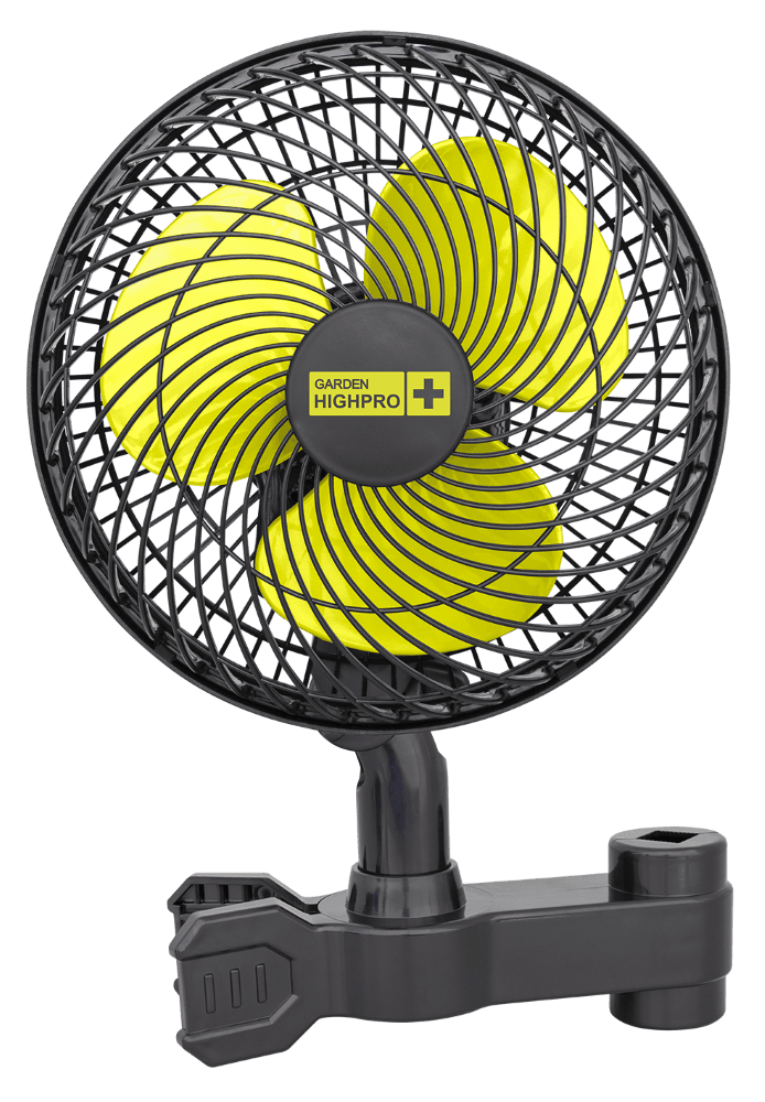Garden Highpro Clip Fan Oszillierender Ventilator 20 cm 20 W