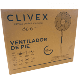 Ventilator Clivex Eco Standfuß V2 3 Geschwindigkeiten 40 cm (45 W) (4)