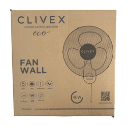Ventilator Clivex Eco Wand V2 3 Geschwindigkeiten 40 cm (40 W) (3)