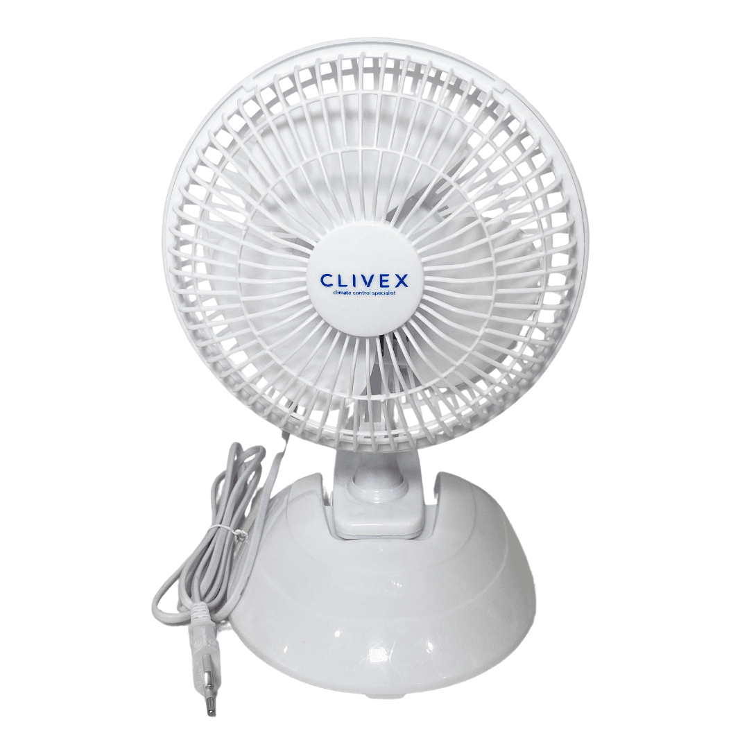 Ventilator Clivex Clip mit Basis 15 cm (15 W)