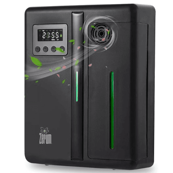 Zerum Nebula Diffusor Schwarz + Duftnote Rein